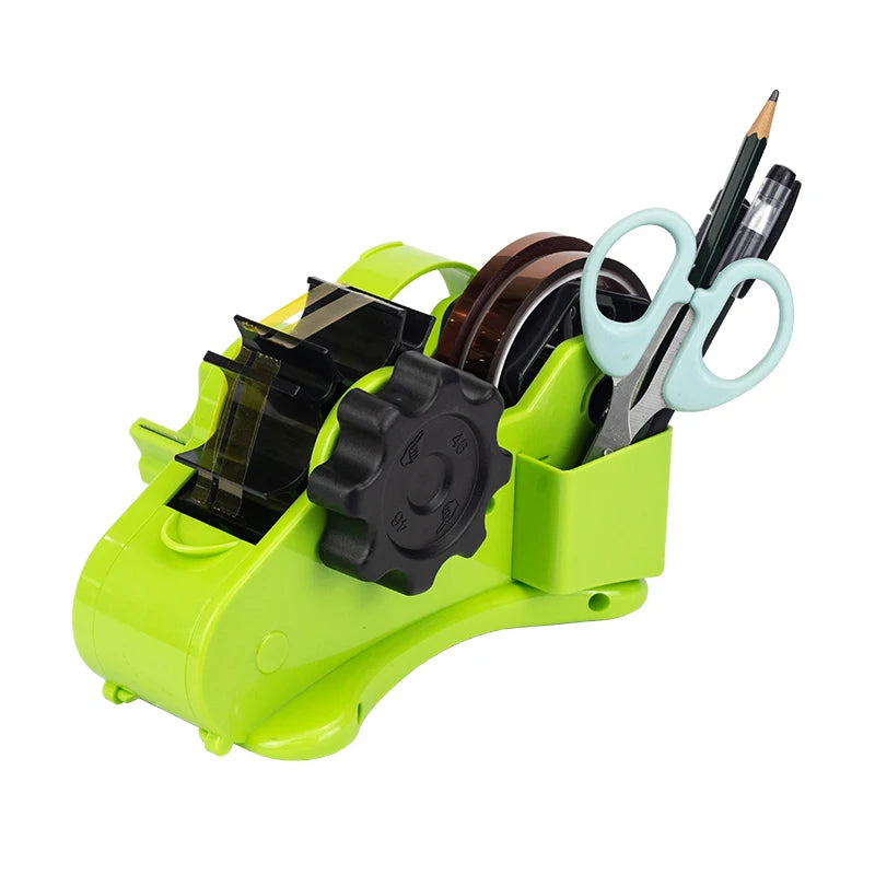 Auplex Inch Automatic Tape Dispenser Machine with Cute Tape Holder Multifunctional Dispenser Tape with Cutter for Home