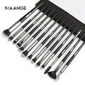 MAANGE 13Pcs New Arrival Top Rated Vegan Nylon Hair Delicate Eye Makeup Brushes Professional Private Label Cosmetic Brush Set