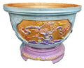 Garden Concrete Round  Flower Pot Plastic  Molds