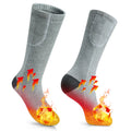 Winter Outdoor Camping Hiking Lithium Battery Rechargeable Washable Breathable Heated Resistance Socks