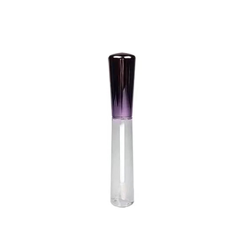 Black Lip Gloss Tube Black Box Wrapped With Custom logo