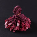 1000 Pieces Per Pack Colorful Clothing Rope 16cm Length Custom Logo Hanging Label Wax Cotton Rope