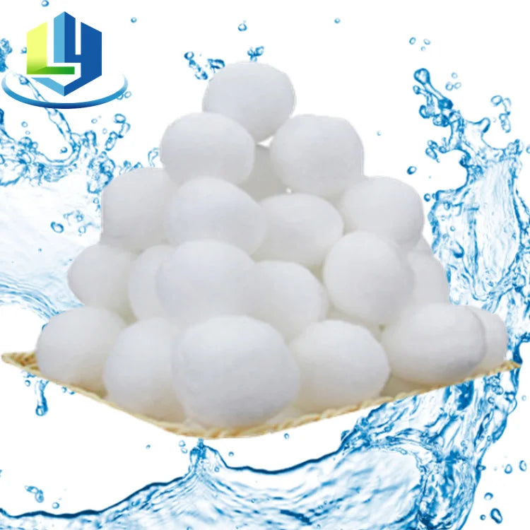 Aquarium Fish tank Oil Field Industrial Water Treatment Fiber Balls Filter Media for Swimming Pool
