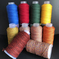 Wholesale Hand Twisted 1.0/1.2/1.5mm Filament Cotton Thread Waxed Cord for Jewelry String Bracelet Sewing Cross Stitch