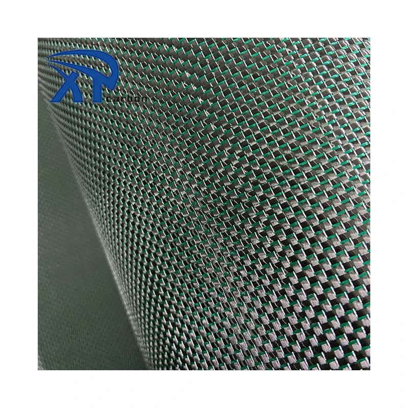 3k Silver Green  Twill High Performance Best Quality Matte Carbon Fiber Fabric