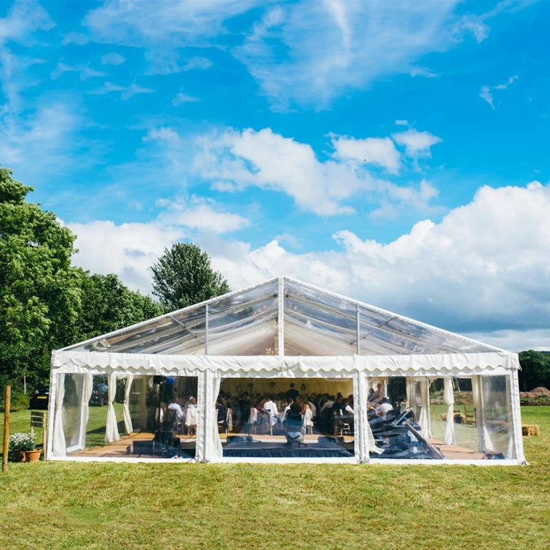 Expo Transparent Large Wedding Event Marquee Tent With Curtain