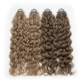 Yuanzhen 12A Grade Russian Raw Human Hair Double Drawn Raw Unprocessed Curly Thick Ends Seamless Genius Weft Hair Extension