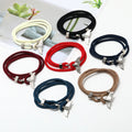 Fashion Wrap Milan Rope Cord Charm Mermaid Tail Bracelet Jewelry for Women Men