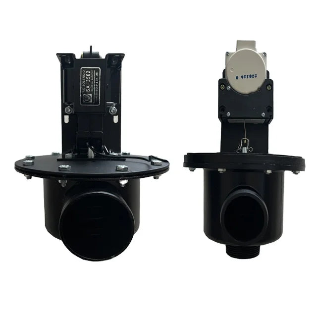 Electric Fully Automatic Industrial Washing Machine Drain Valve for Petroleum Dry Cleaning 2 Inch