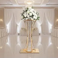 ZT-538G New Wedding Table Decoration Centerpiece Party Item Gold Flower Stand