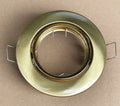 Round square GU10 Spotlight Housing Iron MR16 Downlight Fixture Frame