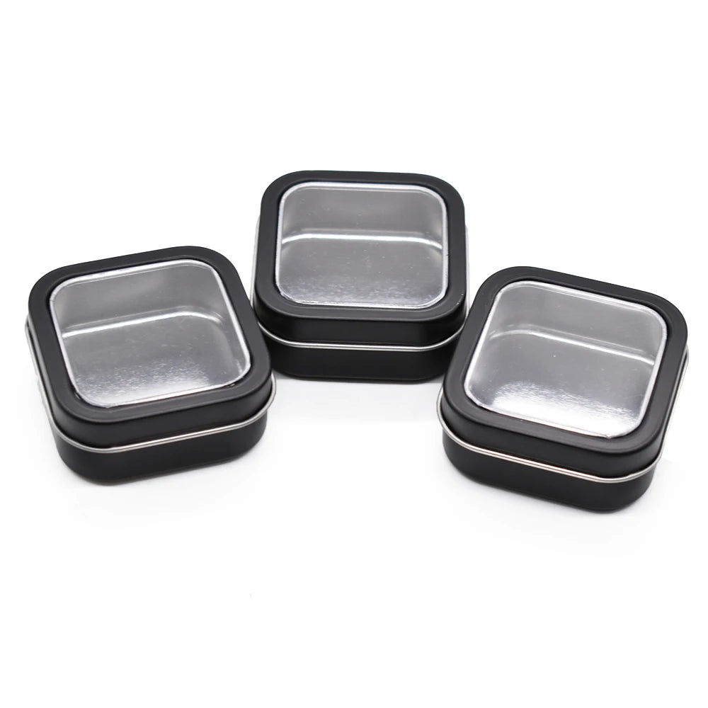 Square Shape Tin  Metal Box Packaging Canisters