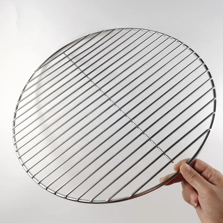 Stainless Steel  Home Bbq Roast Nets Bacon Grill Grate Mesh Tool Barbecue Non-Stick BBQ Mat Grid Grate
