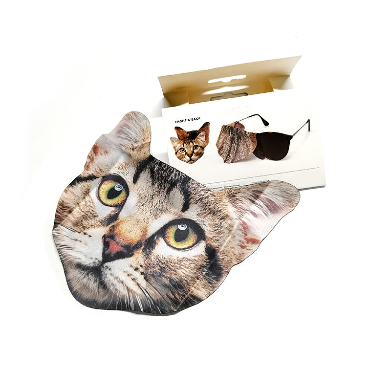 Digital Printed Microfiber Screen Lens Cleaning Cloth for Camera Glasses