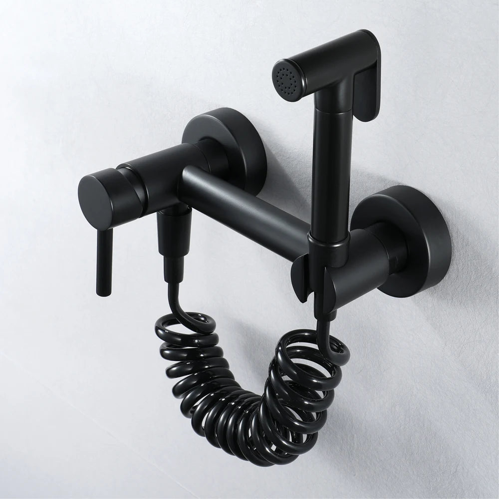 Modern Style Cold and Hot Water Bidet Toilet Spray Set Handheld Bidet Sprayer