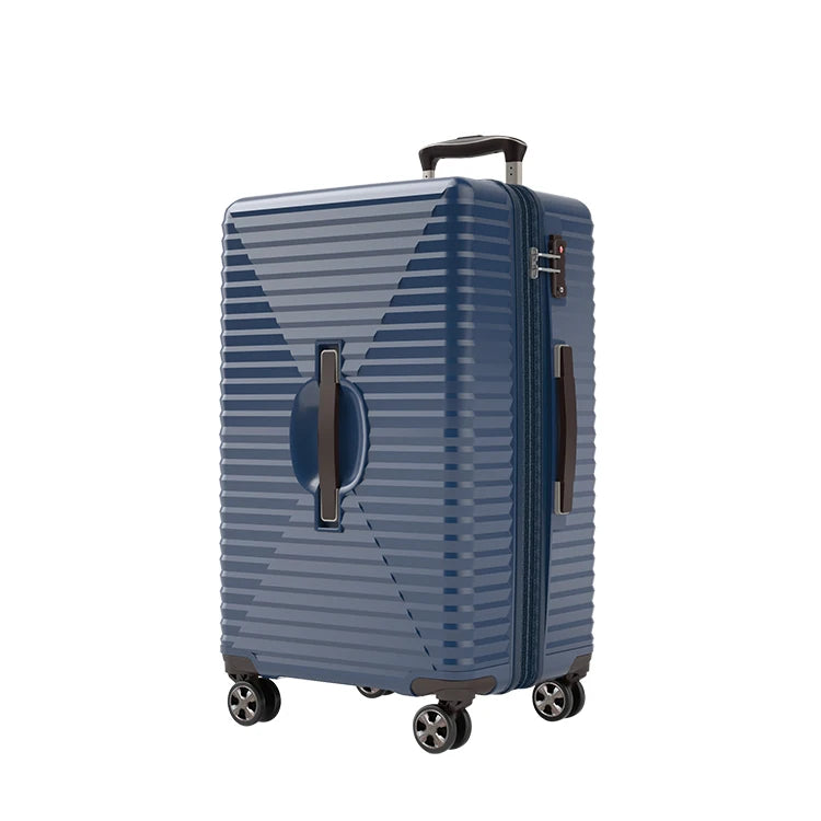 Goby London Luxury Modern ABS Durable Spinner Fashion Travel Luggage Set with TSA Lock Long Travel Soft Suitcase
