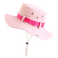 Wholesale Custom Logo Outdoor Climbing Hiking Bucket Hat With Strings Protective Sun Hat Gardening Sun Protection for Women Men