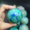 Hot Sale  Natural Crystal Spheres Spiritual Energy Chrysocolla  Ball