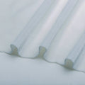 Top Selling 280gsm White Stretch Velvet Fabric Warp Knitted 100% Polyester Anti-Static for Girls' Garments and Curtains