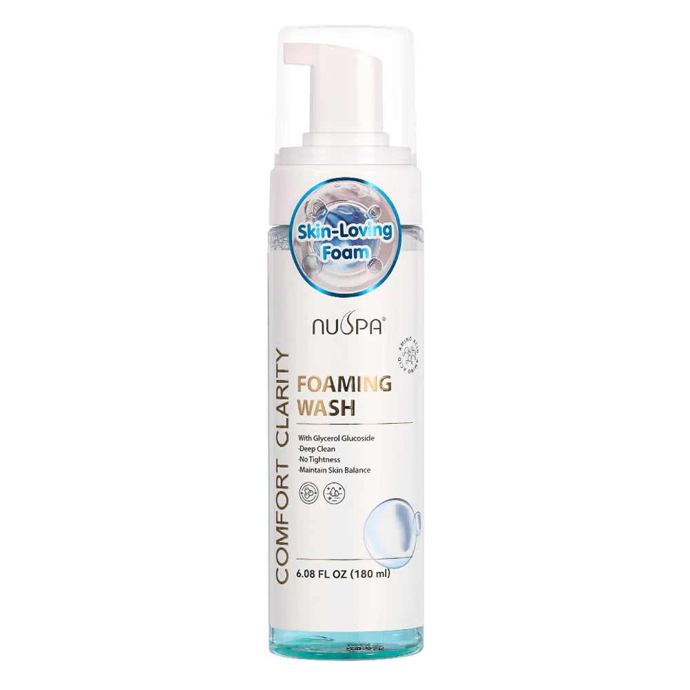OEM ODM Organic Facial Cleanser Foam Cleansing Mousse Oil Control Moisture Skin Care Face Wash