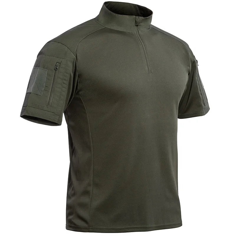 S.archon Tactical T-shirt Outdoor Sports Men Training Cargo Clothing Summer Wholesale Manufacturer Customization Capricorn