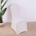 Wholesale Stretch Spandex White Chair Covers  for Wedding Party Banquet Chair