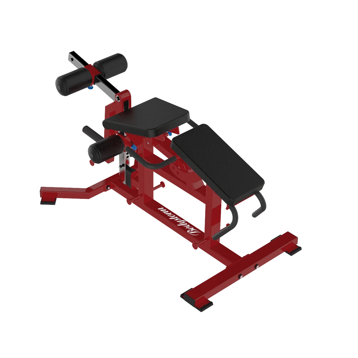 Commercial Steel Fitness Equipment Strength Plate Loaded Machine Leg Extension Prone Curl Combo Bench