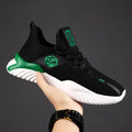 Men's Breathable Mesh Sports Leisure Shoes Fashionable Lace-Up Closure EVA PVC Insole for Spring Summer Autumn Seasons