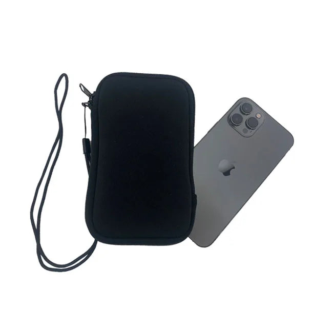 Cell Phone Neoprene Pouches Custom Logo Soft Waterproof Neoprene Phone Carring Case