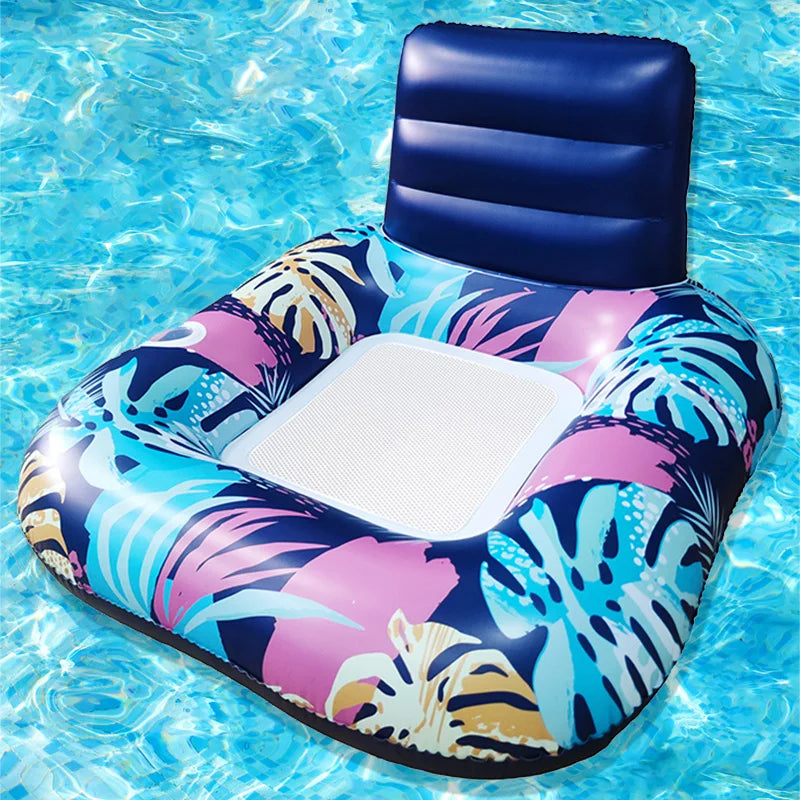 US Market Hot Selling Pool Inflatable Chair Water Float Chair for Adults