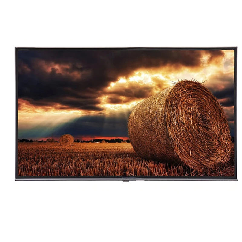 55 Inch 4K LCD Advertising Display TV Screen Monitor 4G Digital Signage Menu Board With External Android 9.0 Media Player Box