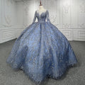 Jancember DY9965 Full Sequined Tulle Lace up Party Gowns for Women Evening Dress