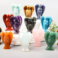 Assorted Gemstone Crystal Prayer Angel