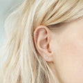 EManco Korean Stainless Steel Earrings Set Minimalist Stud Earrings for Women Hypoallergenic Earrings Stainless Steel Jewelry