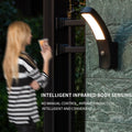 Modern Style Simple LED Lamp with Waterproof Human Induction Aluminum Base 12W Power for Door Terrace Wall Lighting