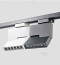12W Modern LED Track Light COB Rail Ceiling Spotlights Lamps 110V 220V Grille Floodlight Modern Embedded Black/white Lamp