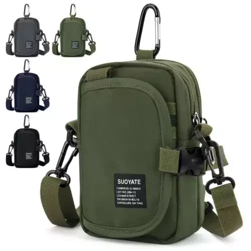 Men's and Women's Waist Bag Cross Body Small Travel Handbag Chest Shoulder Pack Durable Stylish for Everyday Use or Travel