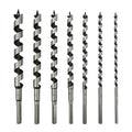 DZ 7pcs High Speed Steel Hex Shank Wood Auger Drill Bits 6/8/10/12/14/16/18mm for Deep Smooth Clean Holes Drilling