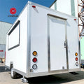 Street Food Van Vintage Small Fast Mobile Hotdog/Coffee Cart Ice Cream Food Truck Pizza/Bbq Food Trailer