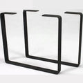 Industrial Cast Iron Steel Frame U Shape Desk Office Bench Dinning Coffee Dining Furniture Metal Table Legs
