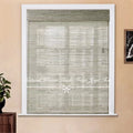 Customizable Natural Bamboo Woven Cordless Roman Sunshade Factory-Made Privacy Window Curtain for Living Room Balcony Kitchen