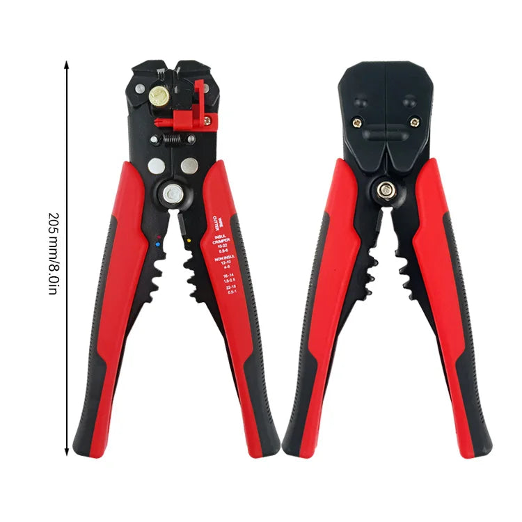 3 in 1 Multi-function Self Adjusting Cutter Crimping Pliers Wire Stripping Tool Automatic Wire Stripper