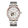 Men's Fashionable Fully Automatic Mechanical Watch Sapphire Case Waterproof Business Design Glass Dial Window Pointer Display