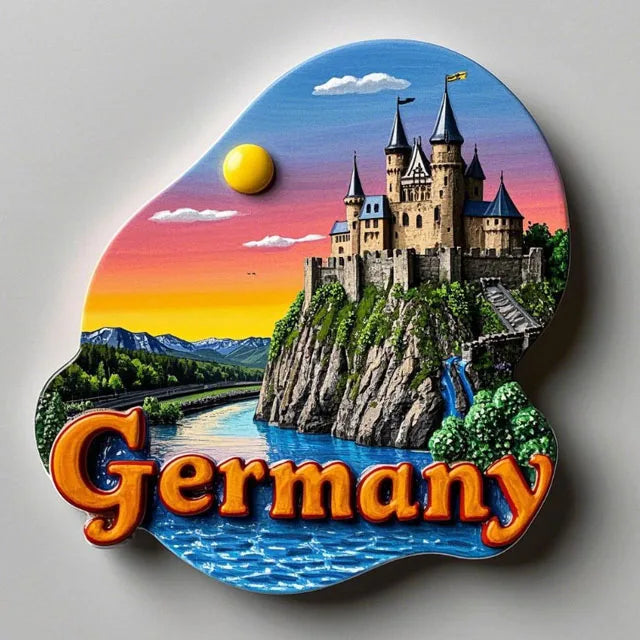 Factory Custom Magnets 3D Country Resin Magnets Resin Crafts Fridge Magnet for Fridge Souvenirs