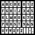 Letter Stencils for Painting Alphabet Numbers Signs Calligraphy Font Upper and Lowercase Letters Stencils