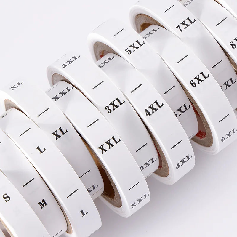 Environmentally Friendly Printed Labels for Clothing and Apparel White Soft Cotton Tape Washing and Care Labels
