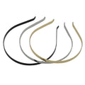 6mm 7mm Plus Thick Golden Silver Black Plain Metal Hair Headband  Base Wire Hairbands Hair Hoops for DIY Hair Jewelry