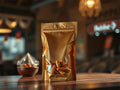 Resealable Glossy Finish Mylar Pouch Wholesale Plastic Zipper Package Bag Food Grade Water Proof Package Bag