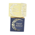 Ramadan Hajj Decoration Cubic Laser Cut Umrah Mubarak Favors Boxes