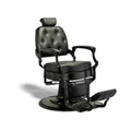 Beauty Salon Furniture Barber Shop Equipment Heavy Duty Hydraulic Pump PU Leather Barber Hair Cut Chair Modern Design Workshop